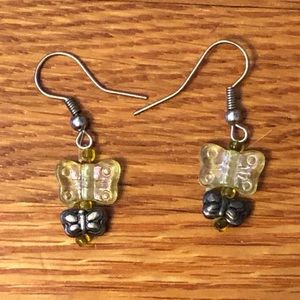 Handmade Butterfly Earrings